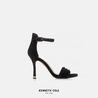 KENNETH COLE รองเท้าส้นสูงผู้หญิง รุ่น HART SANDAL สีดำ ( HEL - KL22HRT02-001 )