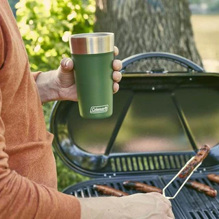 แก้วเปิดชวดได้ Coleman Brew Insulated Stainless Steel Tumbler ออนซ์แก้วสแตนเลสเก็บความเย็น แถมหลอด