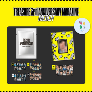 [TREASURE] เปิดพรี 3RD ANNIVERSARY MAGAZINE OFFICIAL MERCH (TREASURE TRADING PHOTO CARD /  PHOTO CARD BINDER )