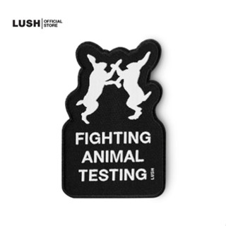 LUSH FIGHTING ANIMAL TESTING PATCH