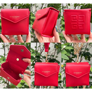 Givenchy Perfume bag ขนาด 9x10x5 cm. พร้อมสายโซ่ /สายคล้องมือ