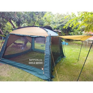 เต็นท์Coleman canopy tarp ii แท้ออกช็อป(มือสอง)