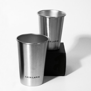 Stainless Steel Cup l แก้วสแตนเลส l แก้วน้ำสำหรับเครื่องดื่มเย็น l ขนาดพกพา l CASA LAPIN SPECIALTY COFFEE