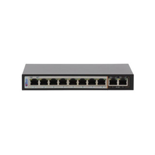 Watashi รุ่น WSC082 POE switch 8 port + 2 GE uplink 10/100Mbps