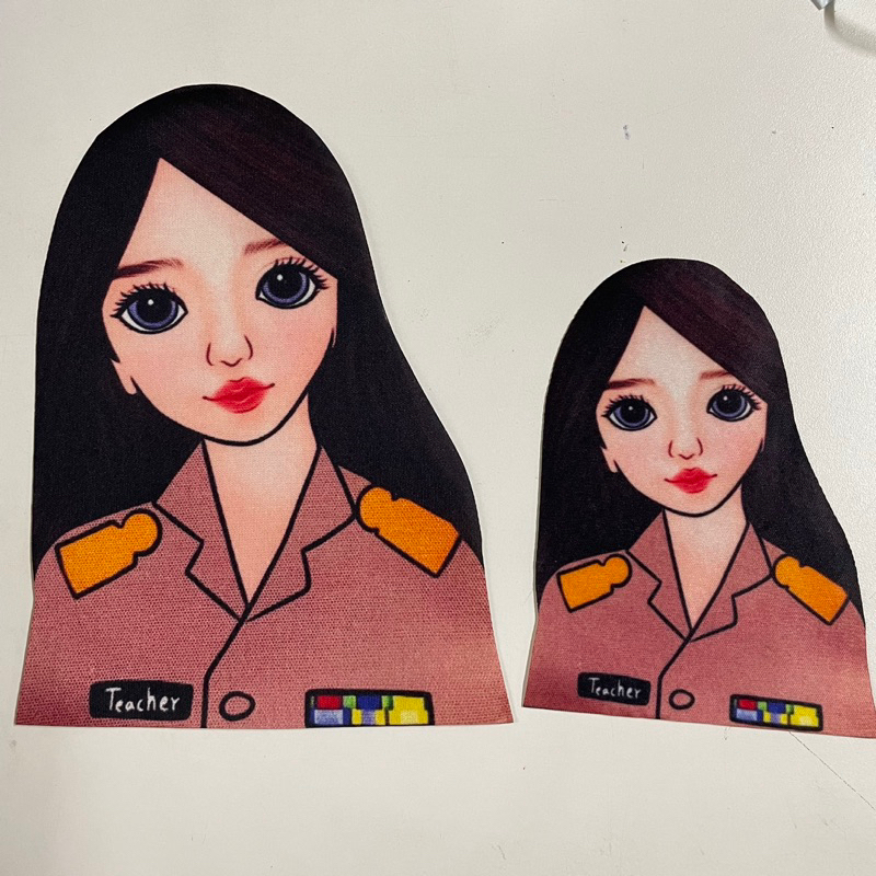 ตัวแต่งเสื้อผ้าตัวแต่งกระเป๋าครู 👩‍🏫ทหาร💂‍♂️ราชการ อาชีพ(ไม่มีกาวรีด)