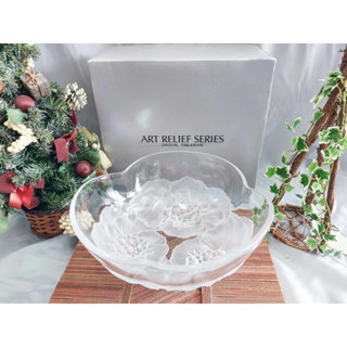 ART RELIEF SERIES CRYSTAL TABLEWARE (HOYA CRYSTAL TOKYO)  (พร้อมกล่อง)  สินค้าเกรดพรีเมี่ยมนำเข้าจากประเทศญี่ปุ่น