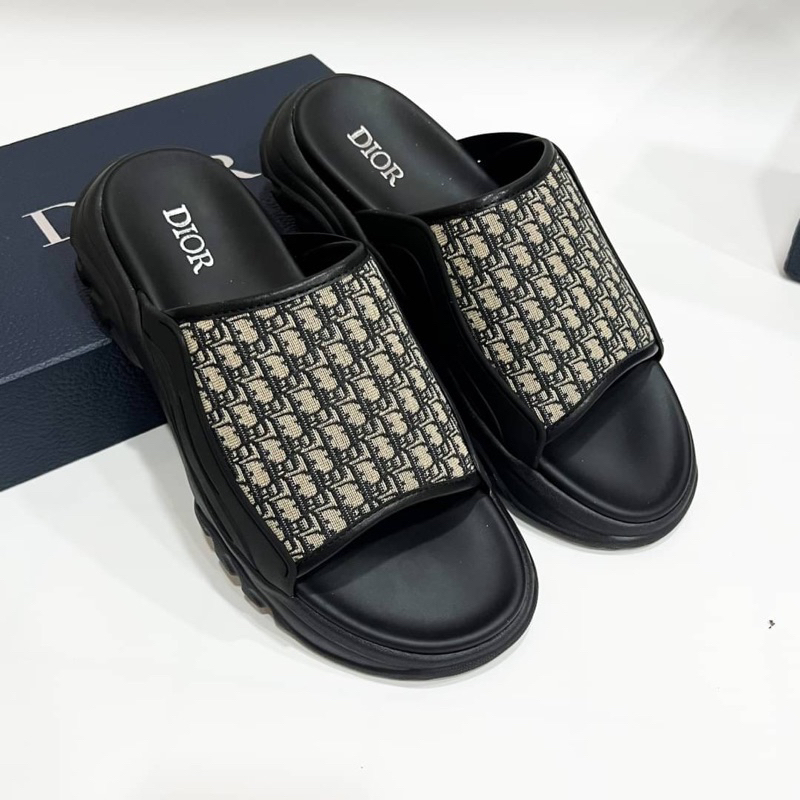 รองเท้าแตะผู้ชายรองเท้าแตะ New Arrivals#dior H-TOWN SANDAL