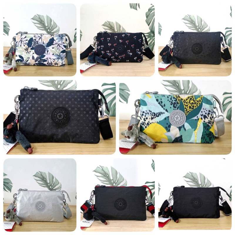 กระเป๋าสะพายข้าง ใบเล็ก  KIPLING Creativity X Crossbody Bag กระเป๋าสะพายวัสดุ Nylon&Polyester 100%