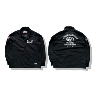 Saintpain Black Varsity Jacket รอบอก 48”