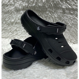 รองเท้าแตะร้ายร้ายเป็นหนัง Crocs M7--M11 มีขายราคาส่งสนใจทักแชทมาได้เลยจ้ายินดีขอบคุณจ้ารองเท้าชายหาด