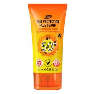 Boots Sun Protection Face Serum SPF50+ PA++++บูทส์ ซัน โปรเทคชั่น เฟส เซรั่ม 50ml.