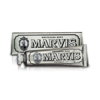 Marvis Whitening Mint มาร์วิส ยาสีฟัน สูตร ไวท์เทนนิ่งมิ้นท์ 85ml.