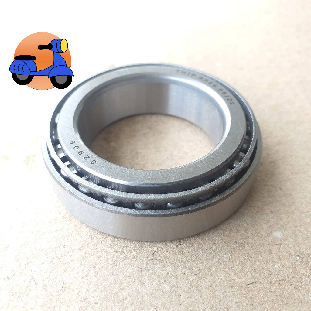 ลูกปืนคอล่าง #32906 Thrust Bearing lower #32906 สำหรับ สโคมาดิ Scomadi TT125 และ Royal Alloy GT150