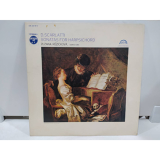 1LP Vinyl Records แผ่นเสียงไวนิล  D.SCARLATTI SONATAS FOR HARPSICHORD  (H8C91)