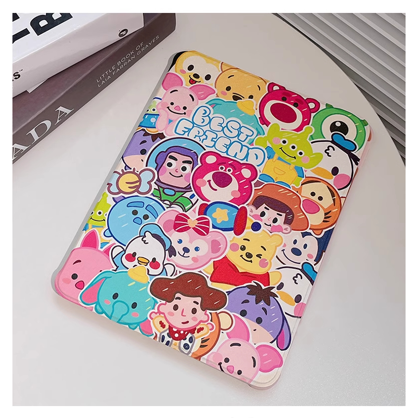 🪐24 ชั่วโมงเคส🪐เคสiPadหมุน 360°Gen9 Air7 11 อะนิเมะที่ดีที่สุด ช่องใส่ปากกาขวา Acrylic เคสipad AIR6 - รูปที่ 3