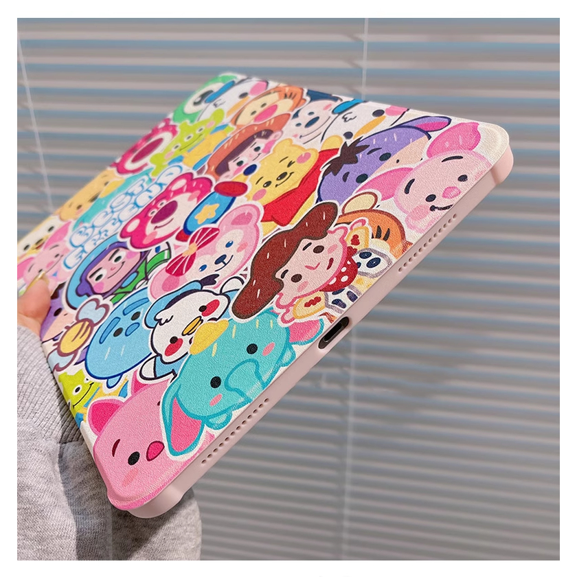 🪐24 ชั่วโมงเคส🪐เคสiPadหมุน 360°Gen9 Air7 11 อะนิเมะที่ดีที่สุด ช่องใส่ปากกาขวา Acrylic เคสipad AIR6 - รูปที่ 5