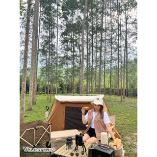 เสื้อกั๊กสไตล์แคมป์ปิ๊ง กระเป๋าใช้งานได้จริง 🌲🏕