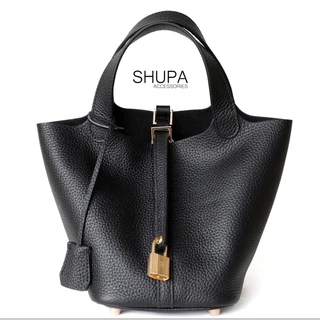 กระเป๋า รุ่น Bucket Bag หนังวัวแท้ คัตติ้งเนี้ยบ พร้อมส่ง 3 สี choco cappu และ caramel