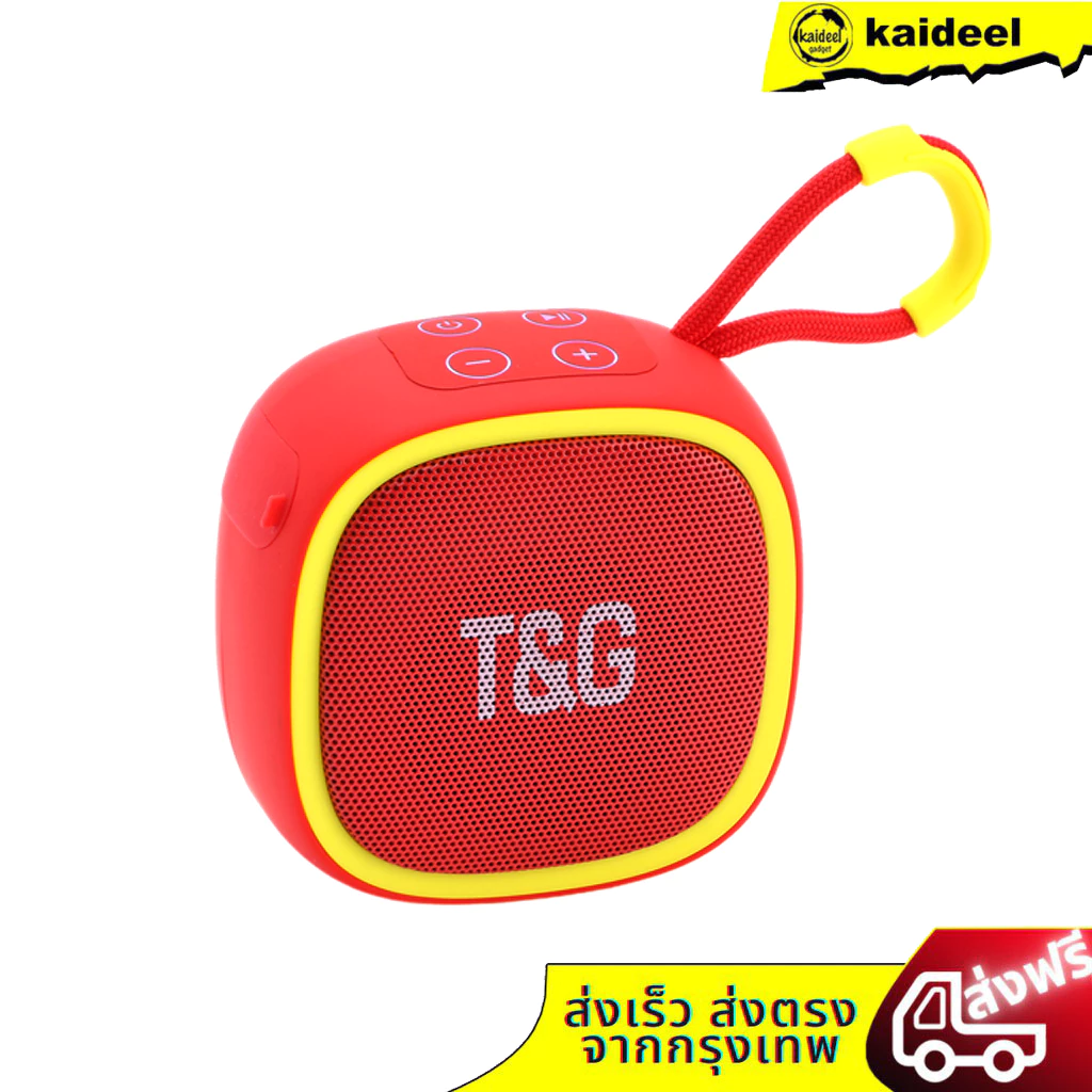 [รับประกัน 3 เดือน] ลำโพงไร้สาย รุ่น TG-659 พกพาง่าย เสียงดี รับสายพูดคุยผ่านลำโพงได้ คู่สัญญา TWS