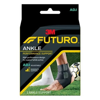 Futuro Performance Ankle Support ฟูทูโร่™ สปอร์ต อุปกรณ์พยุงข้อเท้าแบบระบายความร้อน รุ่นปรับกระชับได้