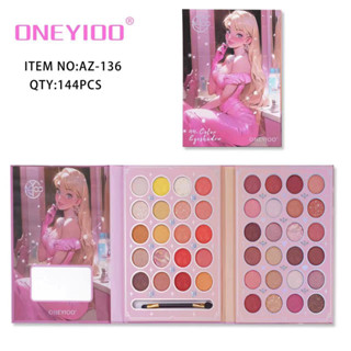 พาเลททาตา พาเลตต์​อายแชโดว์​ ONEYIOO 44 สี AZ136