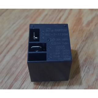 Relay SLC-S-112DM SANYOU coil 12V รีเลย์เครื่องทำน้ำอุ่นไฟฟ้า,  รีเลย์เครื่องปรับอากาศ 30 A 4ขา ใช้เป็นอะไหล่