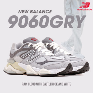 New Balance นิวบาลานซ์ รองเท้าผ้าใบ รองเท้าแฟชั่น UX 9060 Rain Cloud U9060GRY Grey (6300)