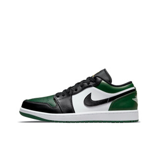 AJ1 low "green toe" รองเท้าลำลอง