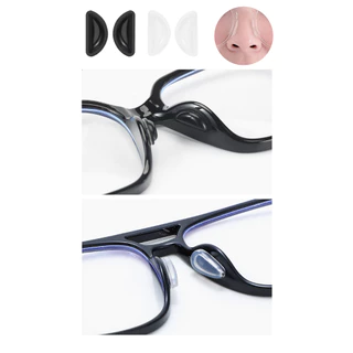 MOKHA ซิลิโคนติดกันลื่น Air Nose (1คู่) ซิลิโคนเจลจับจมูก นุ่มสบาย ลดรอยกดทับป้องกันแว่นตก แว่นไหล