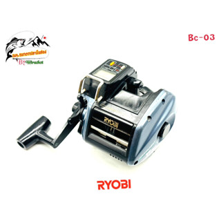 รอก รอกญี่ปุ่น รอกญี่ปุ่นมือ2 รอกตกปลา รอกเบท รอกหยดน้ำ Ryobi Protarget-80 (BC-03) รอกเบททรงกลม รอกสปีน รอกมือสอง