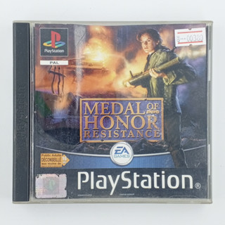 [00380] Medal of Honor : Resistance (PAL)(PS1)(USED) แผ่นเกมแท้ มือสอง !!