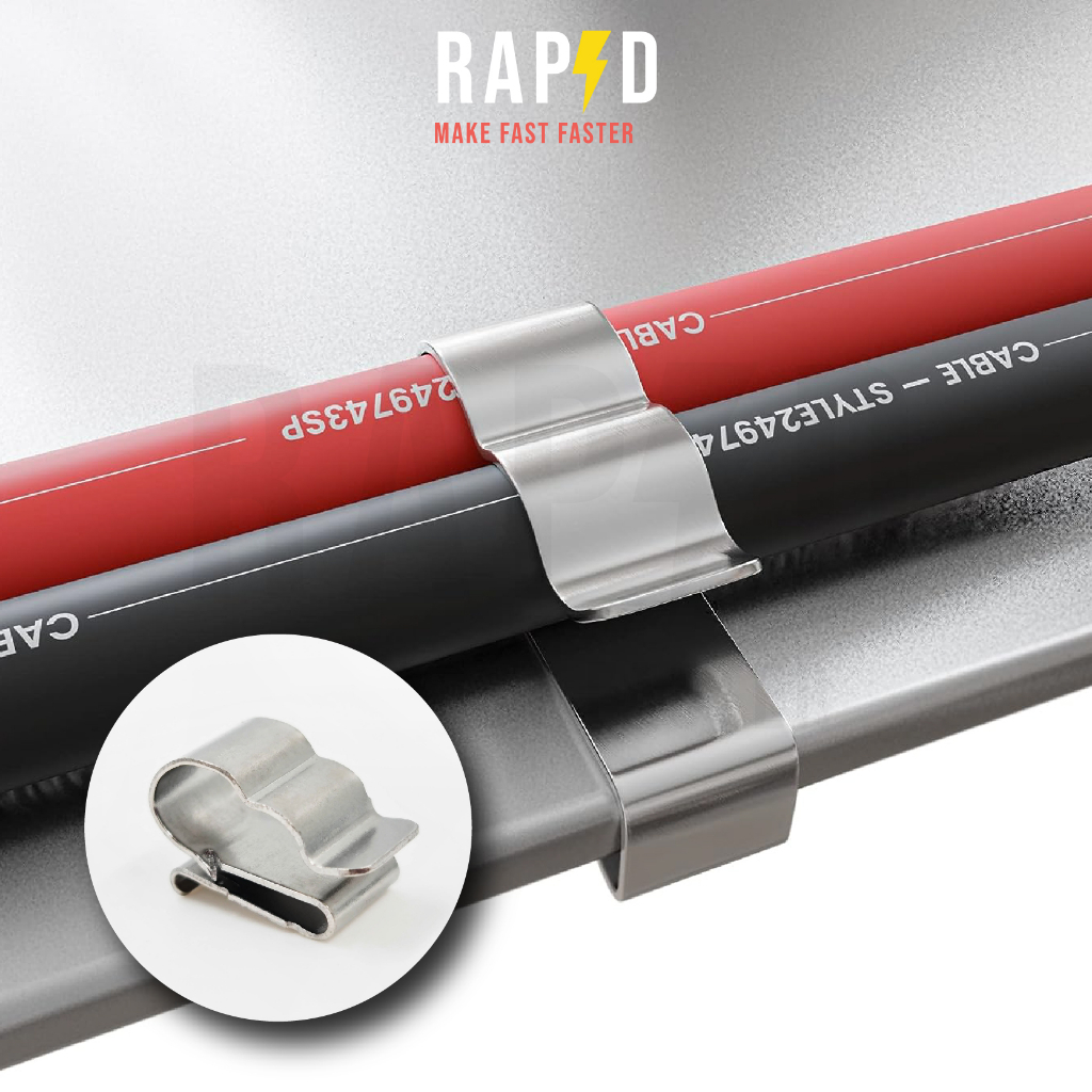 RAPD Solar Mounting - Cable Clip (52222)ราคาต่อชิ้น คลิปล๊อคสายไฟ สินค้าคุณภาพ ส่งไว