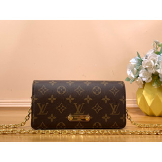 พรี​ ราคา4300 Lv Louis Vuitton M82509 หนังแท้ กระเป๋าสะพายข้าง กระเป๋าสะพาย20.5× 10× 3.5cm