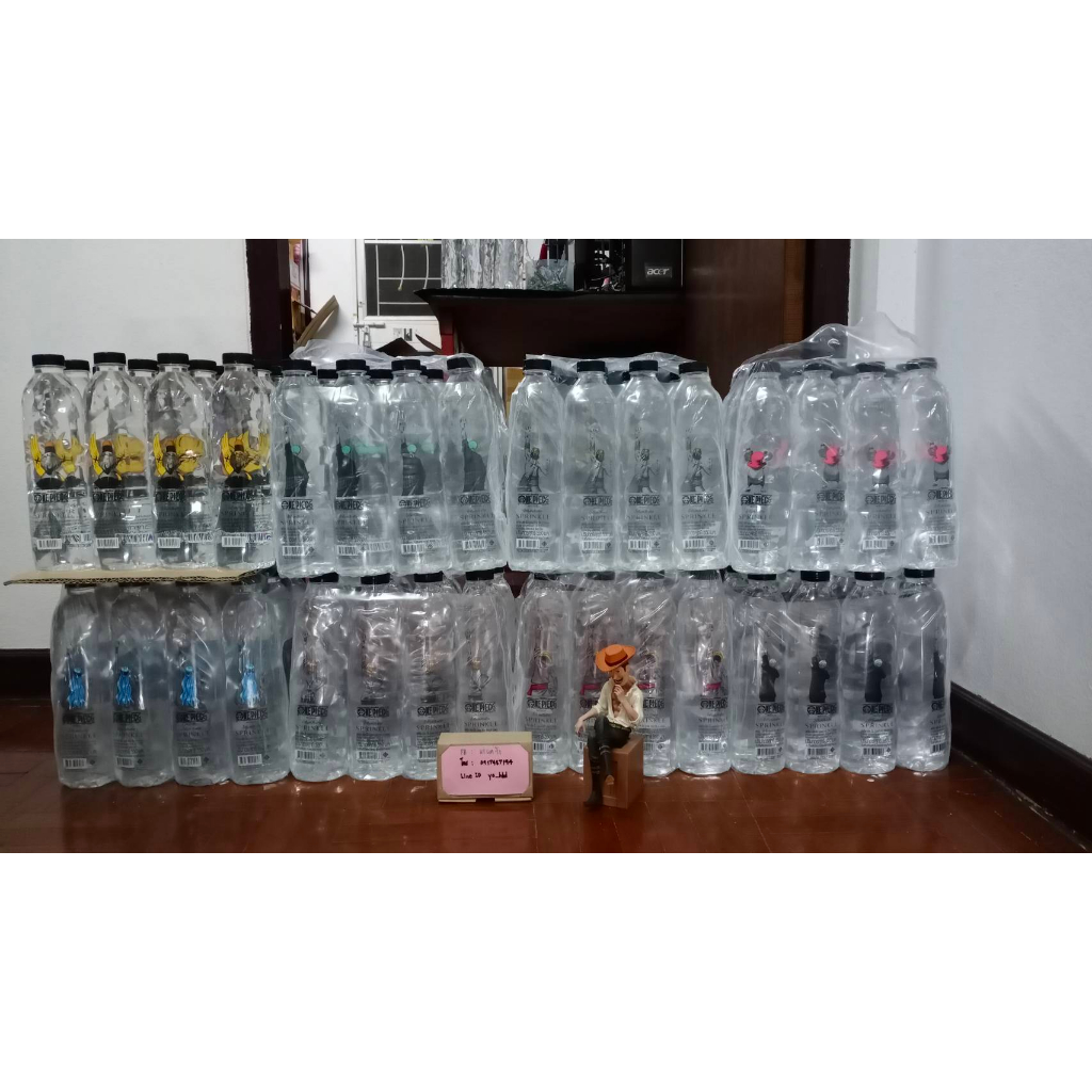 ONE PIECE “Limited Collection น้ำดื่ม Sprinkle ของใหม่ ขวดบุบด้านใต้