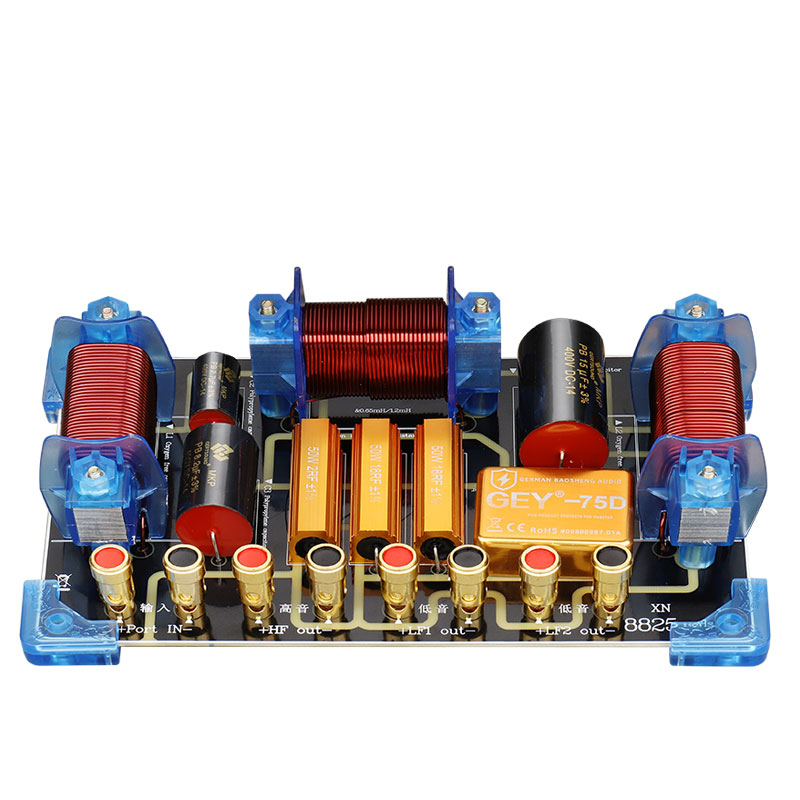 Crossover network XN8825 เน็ตเวิร์ค3ทาง คุณภาพสูง เน็ตเวิร์ค ตัวแยกเสียง3ทาง 4.8KHz PCB 3 way High e