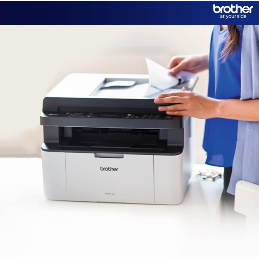 Brother MFC-1910W เครื่องพิมพ์เลเซอร์ ขาว-ดำ มัลติฟังก์ชัน (พิมพ์,สแกน,ถ่ายเอกสาร,แฟ็กซ์) - รูปที่ 3