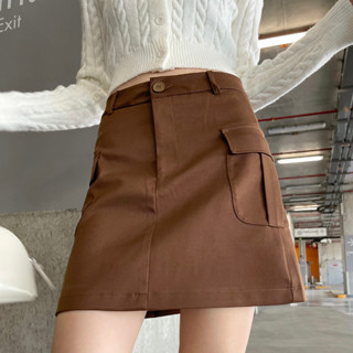 Choosedress A0515 Old-School Mini Skirt Cargo กระโปรงY2K