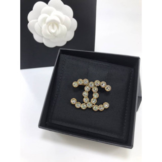 พร้อมส่ง New Chanel brooch crystal Fullset