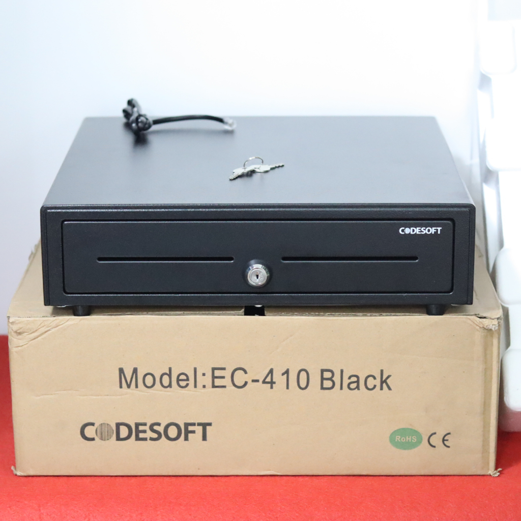 ลิ้นชักเก็บเงิน CODESOFT EC-410 RJ11 Cash Drawer สินค้าใหม่