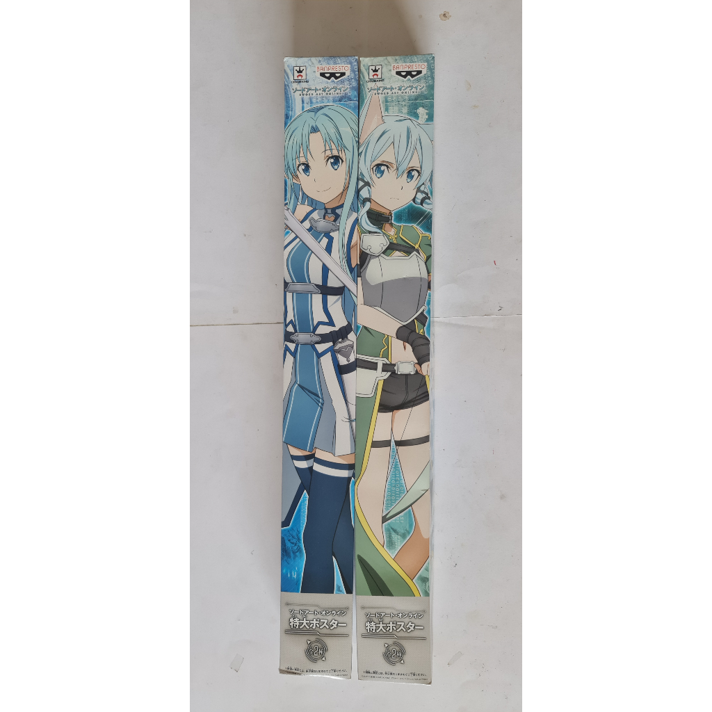 ของสะสมอนิเมะ ซอร์ดอาร์ตออนไลน์ Sword Art Online Stand Poster Japan Prize only ลิขสิทธิ์แท้ japan 2 