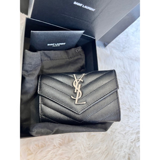 ysl envelope cardholder ปี 21 อะไหล่เงิน