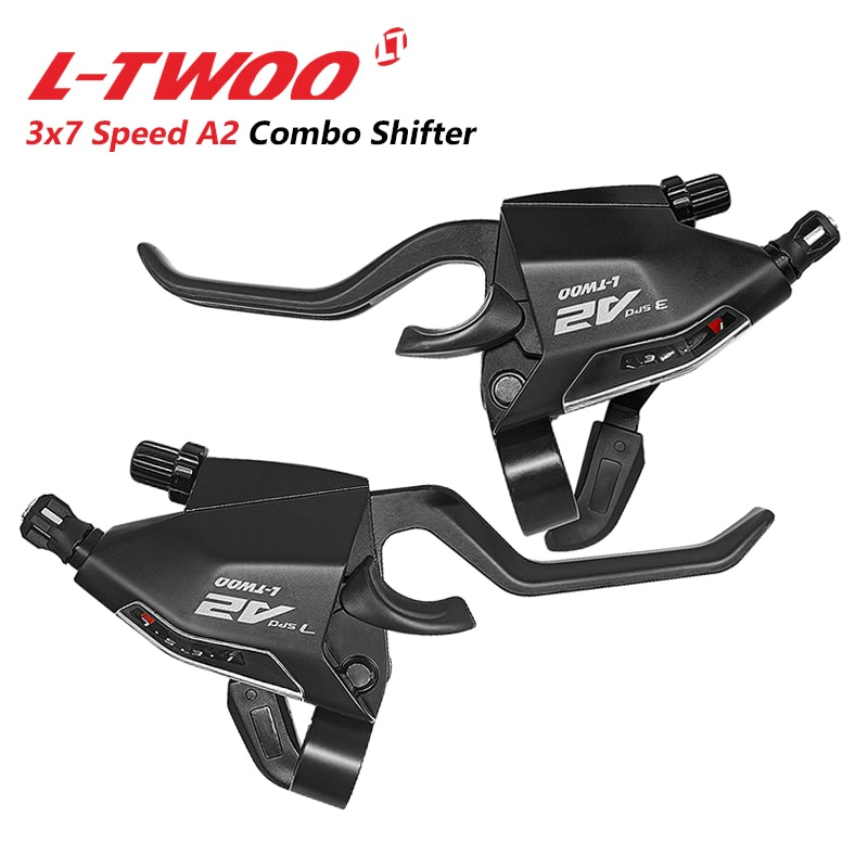 Ltwoo 3x7s/3x8s/3x9s มือเกียร์รวมจักรยานเสือภูเขา Combo Shifter A2 A3 A5 รองรับตีนผี Shimano (ซ้าย-ข