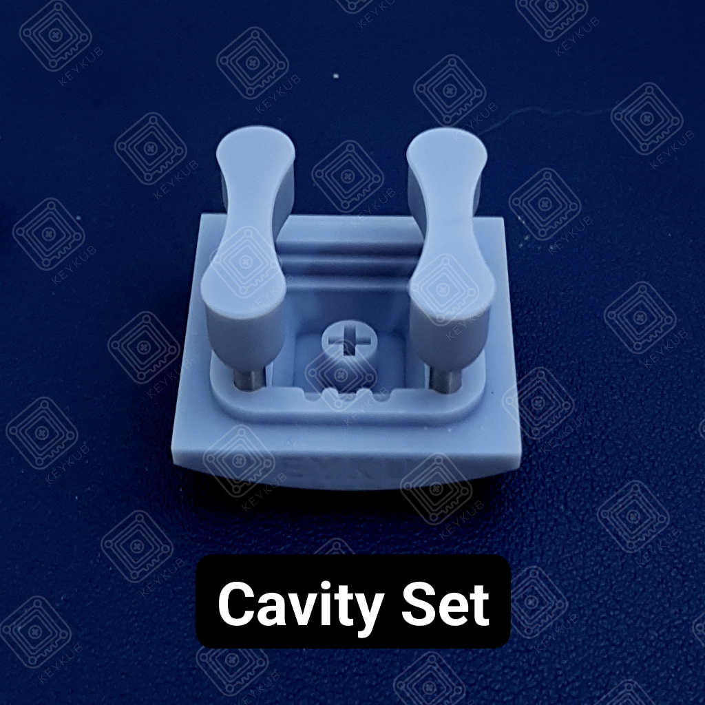 KEYKUB - Stem Cavity Set (สำหรับ Tin Cure Silicone) อุปกรณ์สำหรับทำแม่พิมพ์คีย์แคป artisan keycap