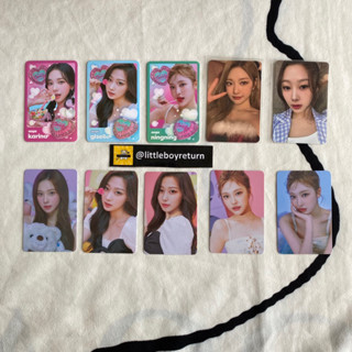 การ์ด aespa trading card พร้อมส่ง✨ oh caendy pocket pink christmas karina winter giselle ningning คาริน่า วินเทอร์ candy