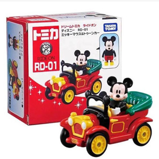 Dream Tomica Ride on  Mickey Mouse &amp; Toon Car Disney RD - 01 โมเดลรถดิสนีย์แท้จากญี่ปุ่น