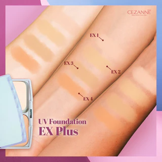 [ของแท้หิ้วเอง🎌]Cezanne UV Foundation EX PLUS Powder SPF 23 PA++