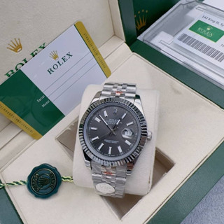 นาฬิกา rolex datejust vip 📌Size 40mm 📌ระบบ ออโต้ พร้อมมอุปกรณ์กล่องอหรูหราตามรูปค่ะ