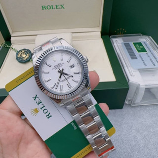 นาฬิกา rolex datejust vip 📌Size 40mm 📌ระบบ ออโต้ พร้อมมอุปกรณ์กล่องอหรูหราตามรูปค่ะ