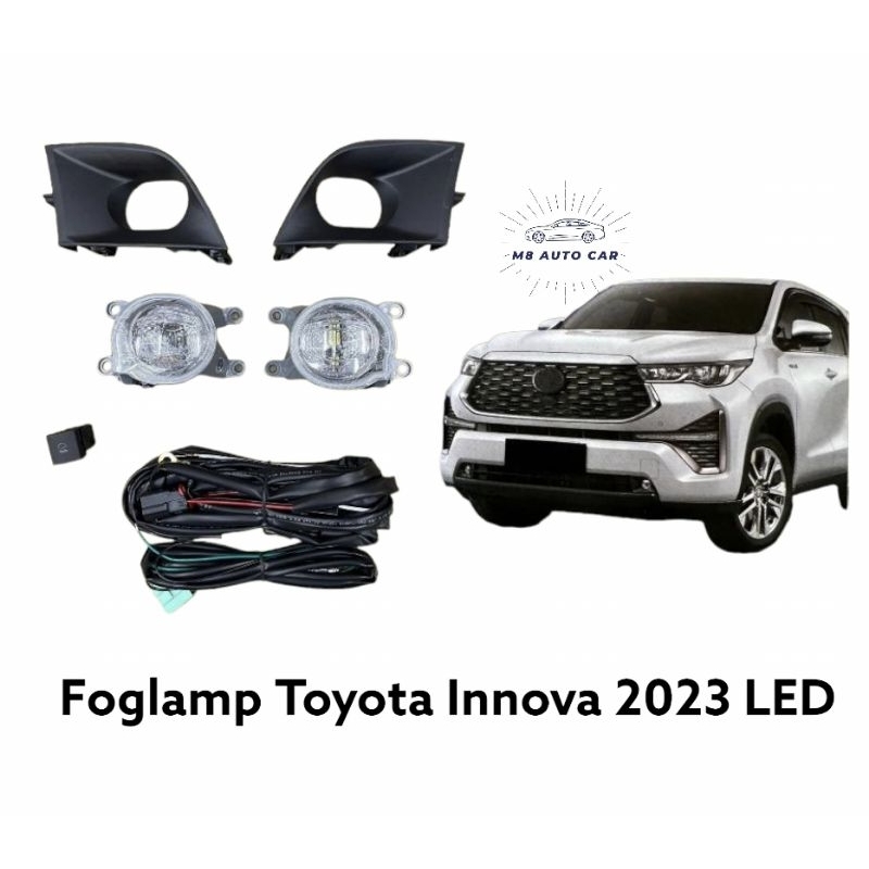 ไฟตัดหมอก Toyota Innova ปี2023 สปอร์ตไลท์ อินโนว่า Foglamp TOYOTA INNOVA 2023 LED