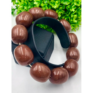 Genuine Brown Nugget Vintage Bakelite Bangal Bracelet beautiful Vintage Bakelite Jewelry Bracelet